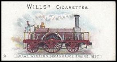 01WLRS 33 Great Western Broad Gauge Engine, 1837
